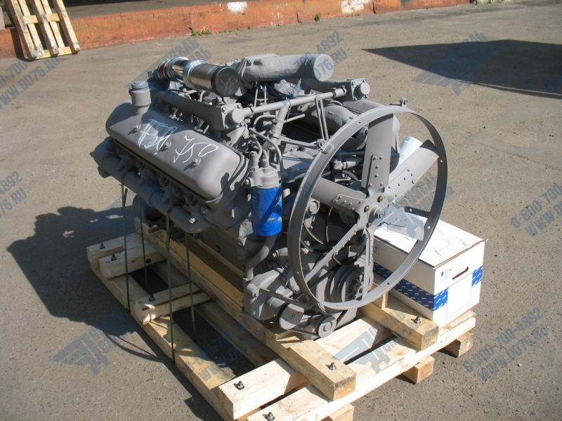 238ДЕ2-1000186-43 Двигатель ЯМЗ 238ДЕ2 без КП и сцепления 43 комплектации