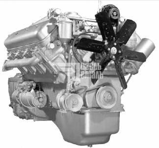 Картинка для Двигатель ЯМЗ 238М2 с КП 4 комплектации