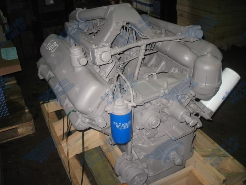 Картинка для Двигатель ЯМЗ 238БЛ без КП со сцеплением 1 комплектации