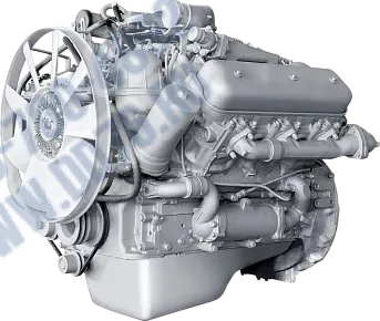 65651.1000186 Двигатель ЯМЗ 65651 без КП и сцепления основной комплектации