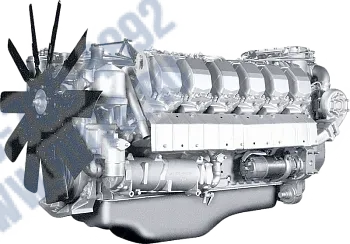8502.1000186-28 Двигатель ЯМЗ 8502 без коробки передач и сцепления 28 комплектация